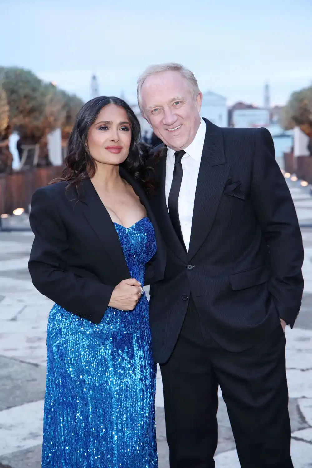 Salma Hayek and Francois Henri Pinault